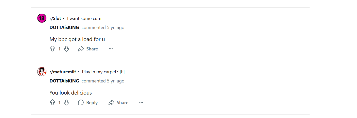 Horny Reddit Posting